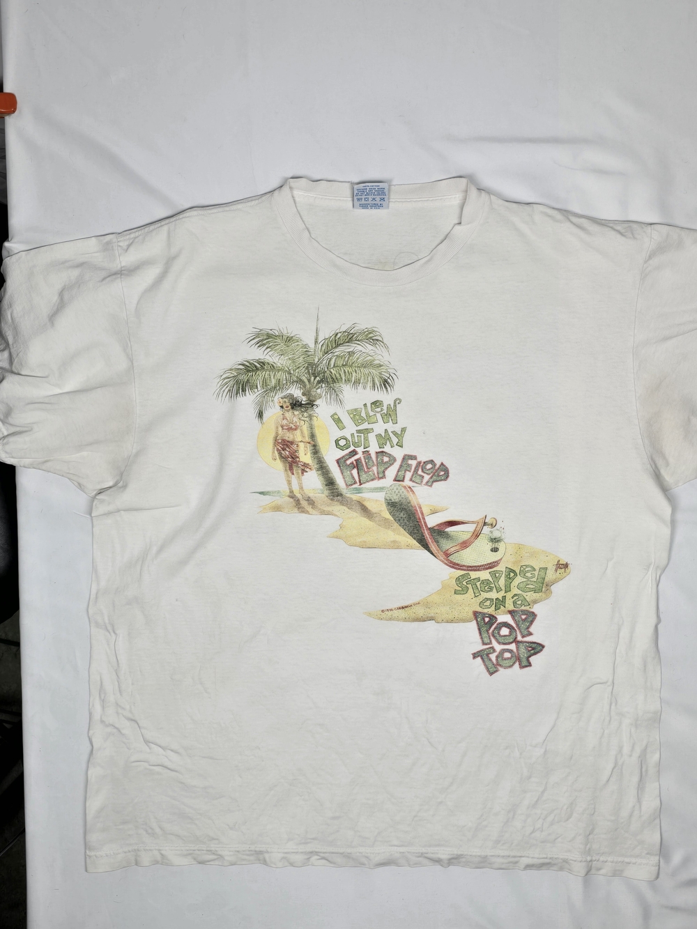 Vintage 1996 Caribbean Soul Margaritaville Jimmy Buffett T-Shirt XX-Large